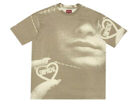 SUPREME シュプリーム 21SS 新品 ベージュ Kim Necklace S/S Top Tee 半袖Tシャツ TAN キム マトゥロワ