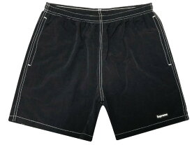 SUPREME シュプリーム 20SS 新品 黒 アーク ロゴ ウォーター ショーツ ブラック Arc Logo Water Short Black 水着 短パン 半ズボン