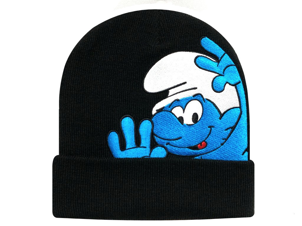 SUPREME シュプリーム 20AW 新品 黒 Smurfs Beanie スマーフ ニット帽 