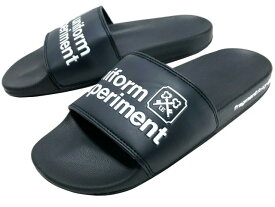 SOPHNET uniform experiment ソフ ユニフォームエクスペリメント　19SS 新品　紺白 サンダル　fragment design フラグメントデザイン　SHOWER SLIDES シャワースライド NAVY/WHITE UE