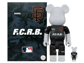 BE@RBRICK F.C.R.B. MLB 100% & 400% SAN FRANCISCO GIANTS エフシーレアルブリストル MEDICOM TOY ベアブリック コラボ 21AW 新品 サンフランシスコ ジャイアンツ 100%&400% 2体セット メジャーリーグ