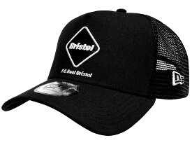 SOPHNET. ソフ F.C.Real Bristol エフシーレアルブリストル ニューエラ コラボ メッシュキャップ 26AW 新品 黒 NEW ERA EMBLEM MESH CAP BLACK エンブレム メッシュキャップ ブラック 26FW