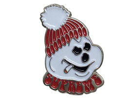 SUPREME シュプリーム 21AW 新品 Snowman Pin ピンズ ピンバッチ RED