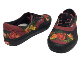 SUPREME シュプリーム スニーカー VANS ヴァンズ JEAN PAUL GAULTIER ジャンポール・ゴルチエ コラボ 19SS 新品 FLORAL PRINT ERA PRO BURGUNDY バンズ フローラルプリント エラ プロ 花柄 ローカット