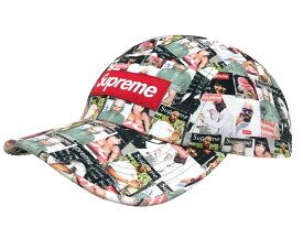 SUPREME シュプリーム キャップ 23SS 新品 マルチカラー Magazine Camp Cap MULTI ボックスロゴ マガジン キャンプキャップ