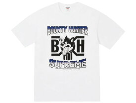 SUPREME シュプリーム バウンティーハンター コラボ 23AW 新品 白 Bounty Hunter Wolf Tee ウルフ Tシャツ WHITE 狼 23FW