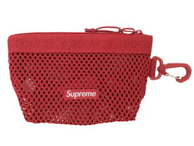 SUPREME シュプリーム バック 25SS 新品 赤 Mesh Mini Pouch RED メッシュ ミニ ポーチ レッド ポ ーチ 小物入れ