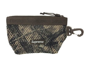 SUPREME シュプリーム バック 25SS 新品 迷彩 Mesh Mini Pouch TRUE TIMBER KANATI CAMO メッシュ ミニ ポーチ カモ柄 ポ ーチ 小物入れ