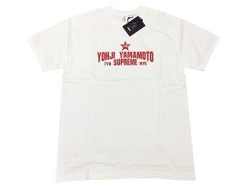 SUPREME シュプリーム Y's ワイズ コラボトップス 25AW 新品 白 Supreme x Y's by Yohji Yamamoto Star Tee WHITE シュプリーム x ワイズ バイ ヨウジヤマモト スター Tシャツ ホワイト カットソー 25FW
