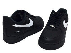 Supreme シュプリーム エアフォース1 スニーカー Nike Air Force 1 Low 25AW 新品 黒白 ナイキ エア フォース ワン ロー BLACK WHITE CU9225-002 AF1 ボックスロゴ 25FW