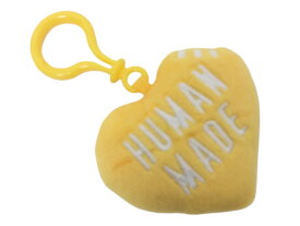 HUMAN MADE ヒューマンメイド 25AW 新品 黄 STUFFED HEART KEY CHARM スタッフド ハート キー チャーム イエロー キーホルダー ぬいぐるみ チャーム YELLOW NIGO