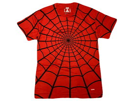 SUPREME シュプリーム Tシャツ ヘインズ 26SS 新品 赤 Supreme x Hanes Spider-Man Tagless Tee RED ヘインズ スパイダーマン タグレス Tシャツ レッド 1枚 蜘蛛の巣 アンダーウェアー バラ売り MARVEL マーベル