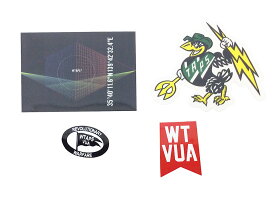 WTAPS ダブルタップス 2019　新品 STICK PACK / STICKER. PVC　Sticker Set A ステッカーセット　4枚入り