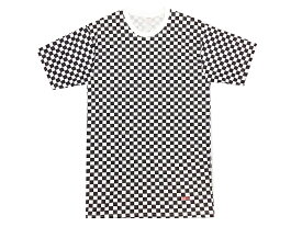 SUPREME シュプリーム ヘインズ 18SS 新品 白黒 Hanes Checker Tagless Tees 1枚 チェッカー Tシャツ アンダーウェアー バラ売り WHITExBLACK