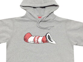 シュプリーム パーカー SUPREME 18AW 新品 グレー Cat in the Hat Hooded Sweatshirt キャット イン ザ ハット スウェット プルオーバー フーディー Heather Grey