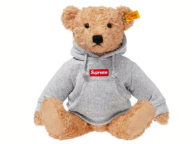 SUPREME シュプリーム 18AW 新品 Steiff Bear シュタイフ ベア HEATHER GREY ヘザー グレー GRAY くま ぬいぐるみ 人形 置物 インテリア 未開封