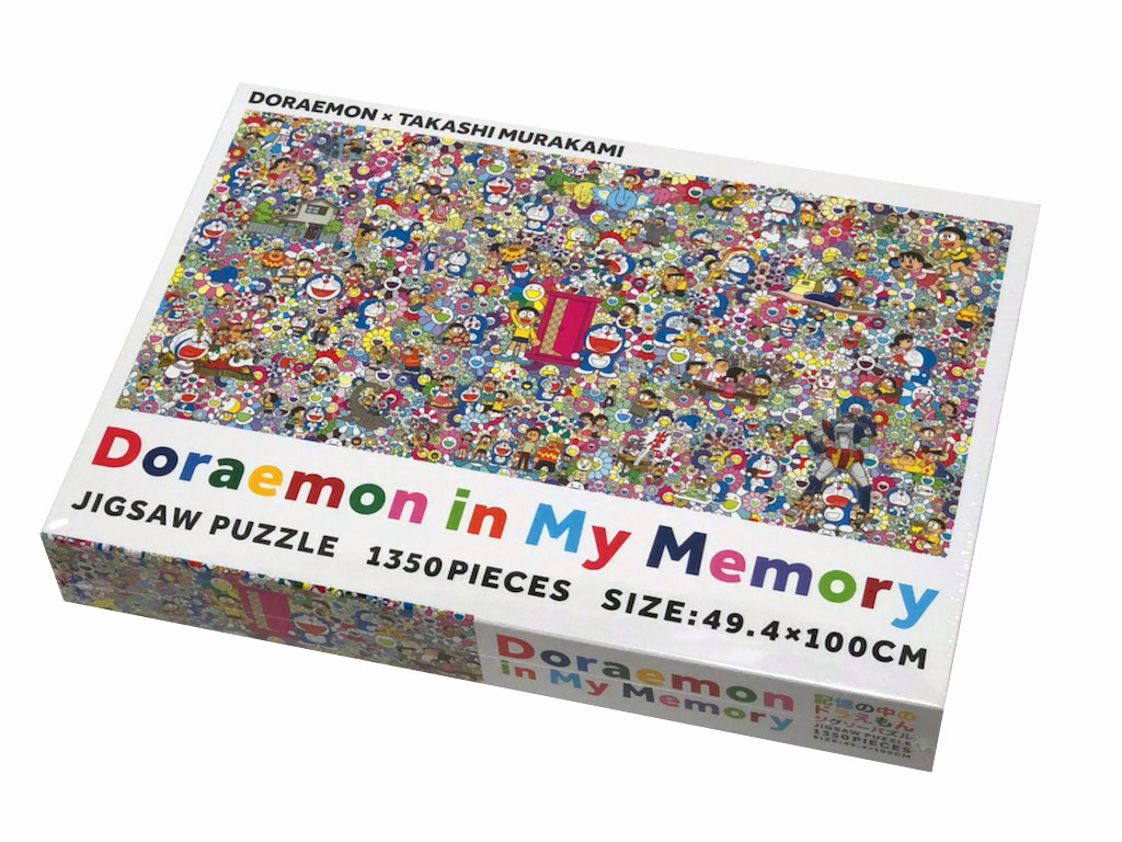 TAKASHI MURAKAMI FOR THE DORAEMON EXHIBITION 会場限定 1350ピース 2021 新品 ドラえもん展 完売 Memory おうち時間 お花 ジグソーパズル 最大78％オフ！ My 記憶の中のドラえもん in 村上隆 Doraemon カイカイキキ ×