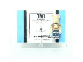 TMT ティーエムティー 直営店限定 新品 10th ANNIVERSARY ベアブリック 100% BE@RBRICK 100％ MEDICOMTOY メディゴム トイ TMTYOURSバージョン キーホルダー