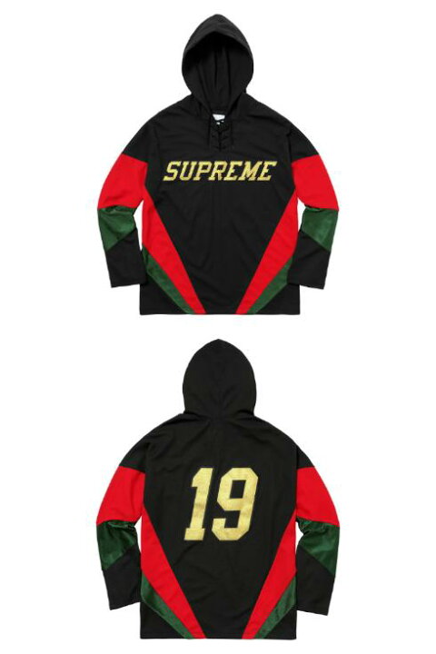 楽天市場】SUPREME シュプリーム☆2017AW 新品 黒 フーディー ホッケー 