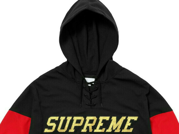 楽天市場】SUPREME シュプリーム☆2017AW 新品 黒 フーディー ホッケー 