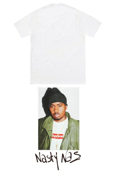 楽天市場】SUPREME シュプリーム トップス 17AW 新品 白 Nas Tee ナズ  