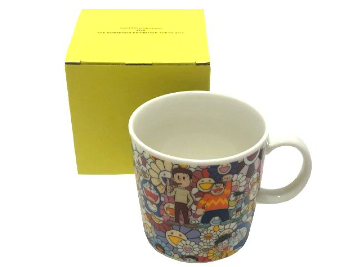 楽天市場 Takashi Murakami For The Doraemon Exhibition 会場限定 新品ドラえもん展 村上隆 マグカップ カイカイキキ お花 Only One Style