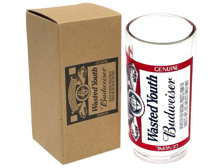 楽天市場】Wasted Youth × Budweiser DOUBLE WALL GLASS HUMAN MADE  