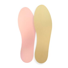 足の裏が痛い 疲れやすい 高反発 インソール 足を包み込む レザーベージュ(21.0-25.5cm)