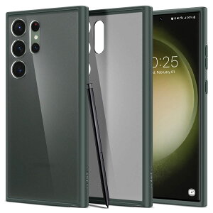 �X�}�z�P�[�X Galaxy S23 Ultra �N���A TPU �o���p�[ �ϏՌ� 2�d�\�� �ČRMIL�K�i ���菝�h�~ ���΂ݖh�~ ���C�����X�[�d�Ή� �t���X�g�E�O���[��
