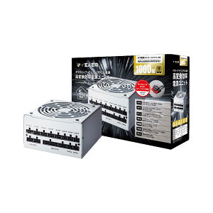 �d�����j�b�g 1000W ATX 80PLUS GOLD PC�p�[�c �t���v���O�C�� �Z�~�t�@�����X �z���C�g ��p�t�@������ ����PC�p�d��