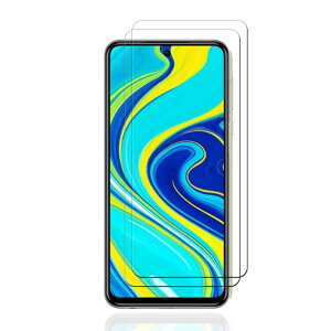 �����K���X�t�B���� 2���Z�b�g ��ʕی� Redmi Note 9s �Ή� �d�x9H ������ �w��h�~ ��U�h�~���� �����ߗ� �t���ی�V�[�g