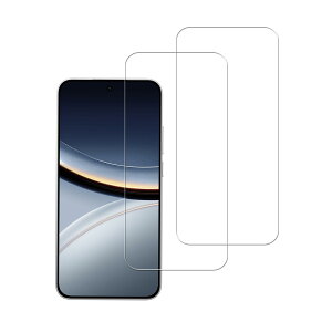 �K���X�t�B���� 2���Z�b�g Xiaomi POCO F7 �p �����K���X �ی�t�B���� ���Y�K���X�f�� �w��h�~ �t���ی� �����ߗ�