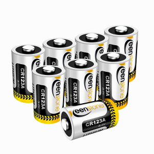 ���`�E���d�r CR123A 8���� 3V 1600mAh ��[�d�� �����\�J���� �}�C�N �����d�� �����v �o�C�N�p �ی��H�t�� �o�b�e���[