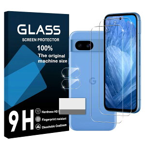Google Pixel 8a �K���X�t�B���� �����Y�ی�t�B���� 2���Z�b�g �����K���X �t���ی�t�B���� 9H�d�x �w��F�ؑΉ� �S�ʕی� �����ߗ� ��U�h�~ �����x �ϏՌ� �w��h�~ �C�A�h�~ ���E���h�G�b�W