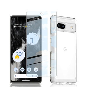 �X�}�z�P�[�X �t�B���� �Z�b�g Google Pixel 7a �p �����K���X �t���ی�t�B���� ���� TPU �P�[�X �d�x9H �ϏՌ� ������ ��U�h�~ ���^ �y�� �N���A �J�o�[