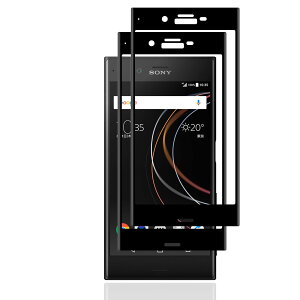 �X�}�z�ی�t�B���� 2���Z�b�g Xperia XZ XZS �Ή� �����K���X 3D�Ȗ� �S�ʕی� �d�x9H ������ �ώw�� ��U�h�~ �u���b�N