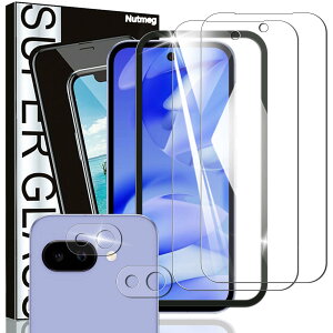 �K���X�t�B���� 2�� �J�����t�B���� 2�� �Z�b�g Google Pixel 10a �p �ی�t�B���� �����K���X �t���ی� �Ռ��z�� �w��h�~ �d�x9H ��U�h�~ �������� �K�C�h�g�t�� �\��t���ȒP