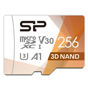 microSD�J�[�h 256GB microSDXC �������[�J�[�h �����]�� 4K�Ή� Class10 UHS-I U3 3D NAND�̗p �C�V���X�C�b�`����m�F�� �B�e�p �f�[�^�ۑ��p