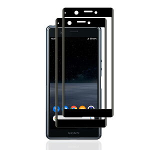 �K���X�t�B���� 2���Z�b�g Xperia Ace �S�ʕی� �t���ی�t�B���� �d�x9H ������ �ώw�� ��U�h�~ �u���b�N