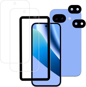 �X�}�z�t�B���� Pixel 10a �K���X�t�B���� 2���Z�b�g �J�����t�B���� 2�� �����K���X �d�x9H �t���ی�t�B���� �K�C�h�g�t�� ���Y�K���X�f��