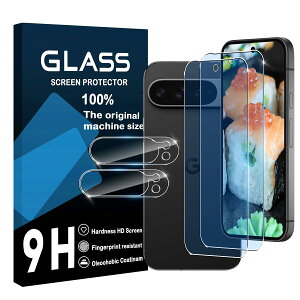 �X�}�z�ی�t�B���� Google Pixel 10 Pro�p �u���[���C�g�J�b�g �����K���X 2�� �J�����t�B���� 2���Z�b�g 9H �����ߗ� �w��F�ؑΉ� �S�ʕی� �ϏՌ� ��U�h�~ �\��t���ȒP