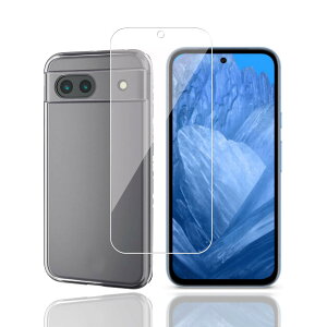 �X�}�z�P�[�X �t���ی�t�B���� �Z�b�g Google Pixel 8a �Ή� �����K���X 9H �����ߗ� �w��h�~ TPU �J�o�[ ���� �ϏՌ� ���^ �y�� �����h�~ �S�ʕی�