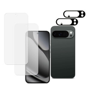 �X�}�z�t���ی�t�B���� Pixel 10 Pro�p �A���`�O���A �����K���X ���˖h�~ ���炳�� 2���Z�b�g �J���������Y�ی�t�B�����t�� ��ʕی�V�[�g