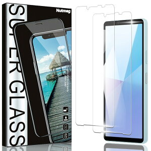 �X�}�z�ی�t�B���� 2���Z�b�g Xperia 10 VII �����K���X 9H �����ߗ� ������ �C�A�Ȃ� ���� �ϏՌ� ��U�h�~ �w��h�~
