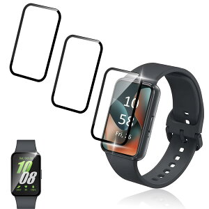 �X�}�[�g�E�H�b�` �ی�t�B���� Galaxy Fit 3�p 3���Z�b�g PET�f�� �S�ʕی� �����ߗ� �����^ �ϏՌ� ��U�h�~ �����z�� �C�A�h�~ �����x�^�b�` �ȒP�\��t��