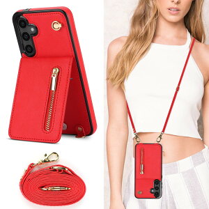 �X�}�z�P�[�X �蒠�^ �V�����_�[ Galaxy S25 Plus �Ή� ���|�� �΂߂��� �J�[�h���[ ���z�^ �X�g���b�v�t�� ���^ �y�� ���b�h