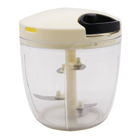 みじん切り器 900ml 食洗機対応 容器 ふた 洗える 調理器具 野菜カッター 下ごしらえ ホワイト ブラック トライタン素材