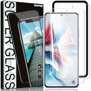 �X�}�z�ی�t�B���� OPPO Reno11 A�p �����K���X 2���Z�b�g �K�C�h�g�t�� �d�x9H �����ߗ� ������ �C�A�Ȃ� ������ �ϏՌ� �����x ��U�h�~ �w��h�~