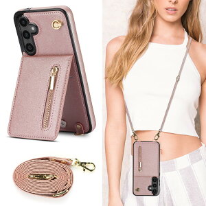�X�}�z�P�[�X �蒠�^ �V�����_�[ Galaxy S25 Plus ���|�� �΂߂��� �X�g���b�v�t�� �J�[�h���[ ���z�^ ���^ �y�� �s���N