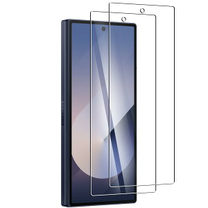 �t���ی�t�B���� Galaxy Z Fold6�p 2���Z�b�g �����K���X �d�x9H �����ߗ� ��U�h�~ �w��h�~ �C�A�h�~ �Ռ��z�� �ȒP�\��t��